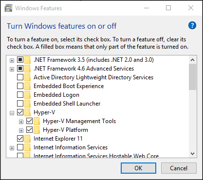 在Windows 10上安装Hyper-V-第1张图片
