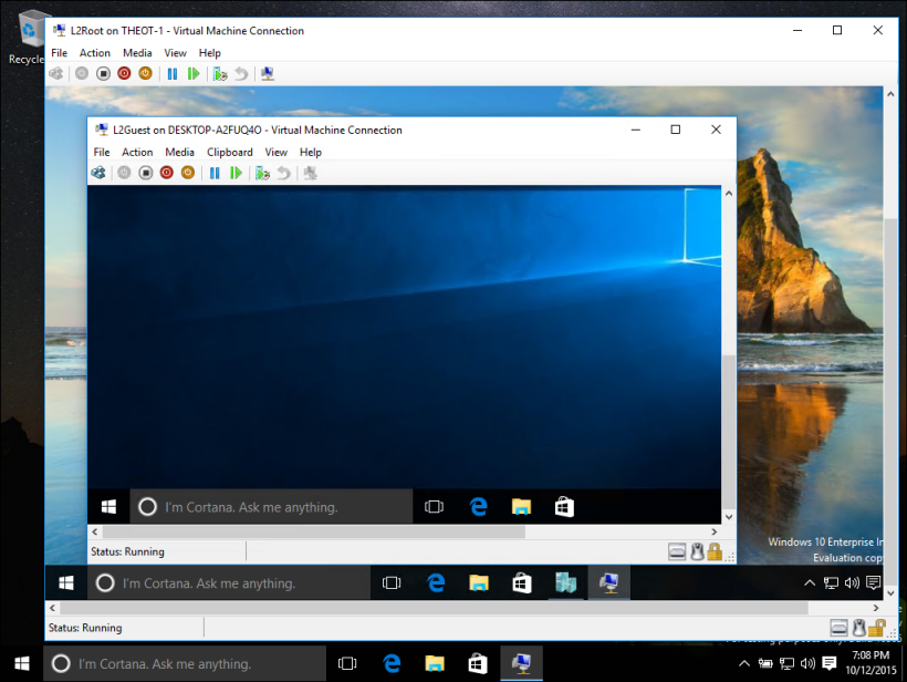Windows 10上的Hyper-V简介-第0张图片