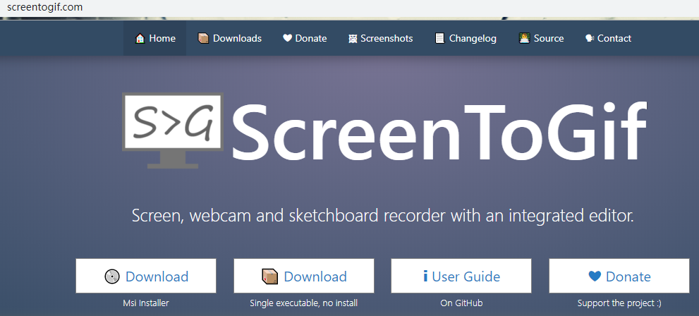 ScreenToGif一款实用的屏幕录制动态gif生成工具-第0张图片