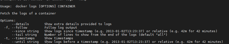 docker查看日志-第0张图片