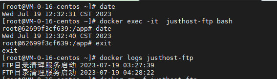 Linux日期Docker中显示异常